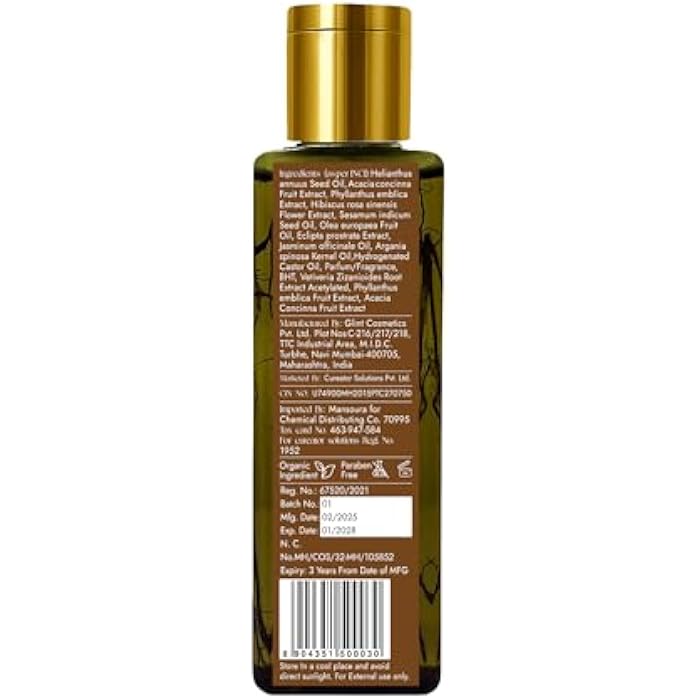 Kashii vitalizing hair oil 50 ml –for hair fall, scalp balance and extra length, Original Indian product made with Ayurvedic effective natural ingredients - Image 2